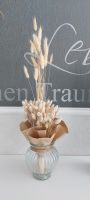 Glasvase mit Trockenpflanzen günstig abzugeben Bayern - Bad Brückenau Vorschau
