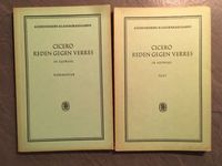 Cicero Reden gegen Verres Text Kommentar Friedrich Wissmann Schleswig-Holstein - Großhansdorf Vorschau