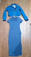 bodycon Kleid und passende kurze Jeansjacke Gr. 36 neu Bayern - Neudrossenfeld Vorschau