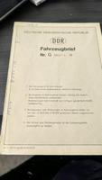 anhänger.einachser.trabant.ddr kfz brief. Sachsen-Anhalt - Osterfeld Vorschau