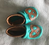 Lederschuhe schlüpfschuhe Babyschuhe krabbelschuhe Brezel Türkis München - Bogenhausen Vorschau