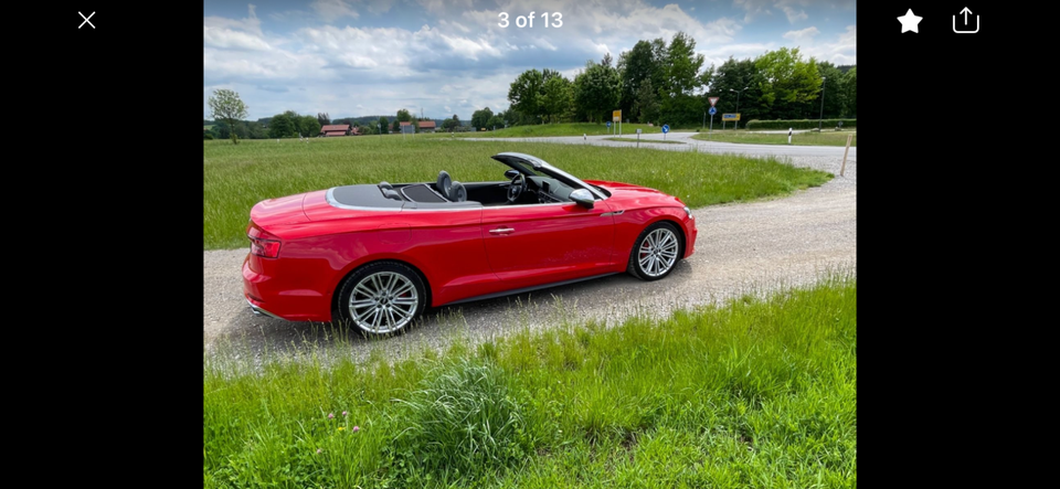 Audi S5 Cabrio (Voll) - Saison beginnt bald in Sauerlach