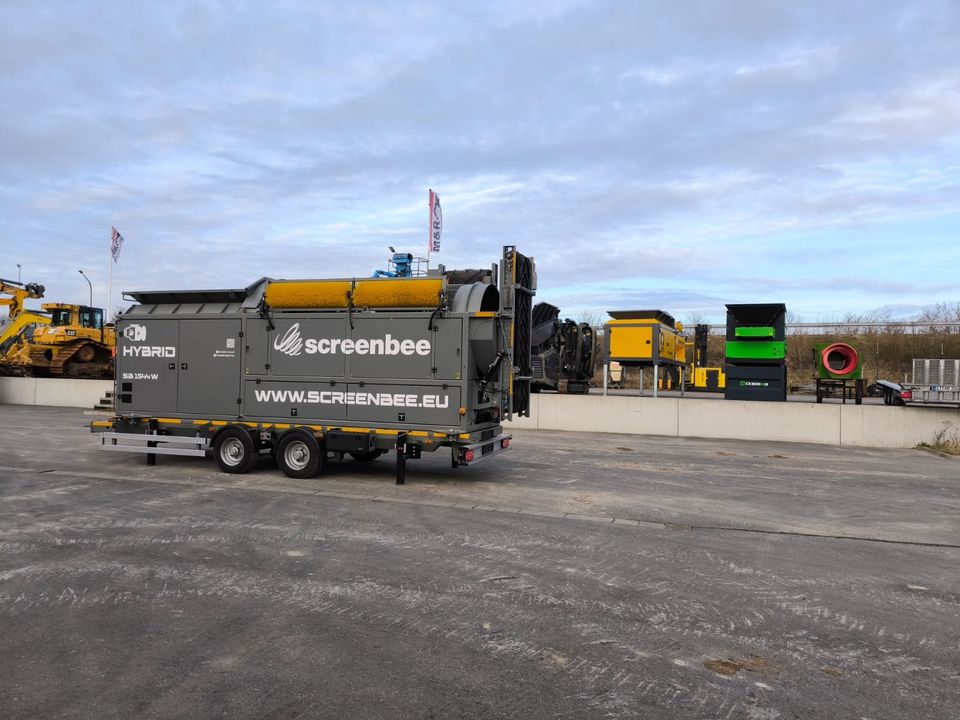 Screenbee SB 15.44 W Mobile Trommelsiebanlage auf Anhänger in Steinfurt