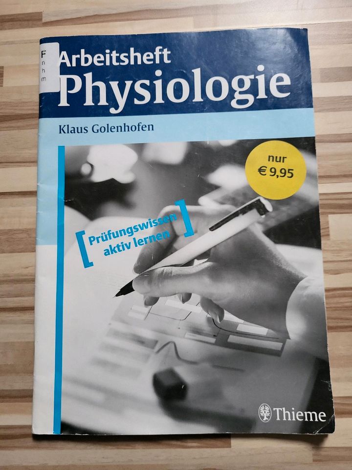 Arbeitsheft Physiologie in Reichshof