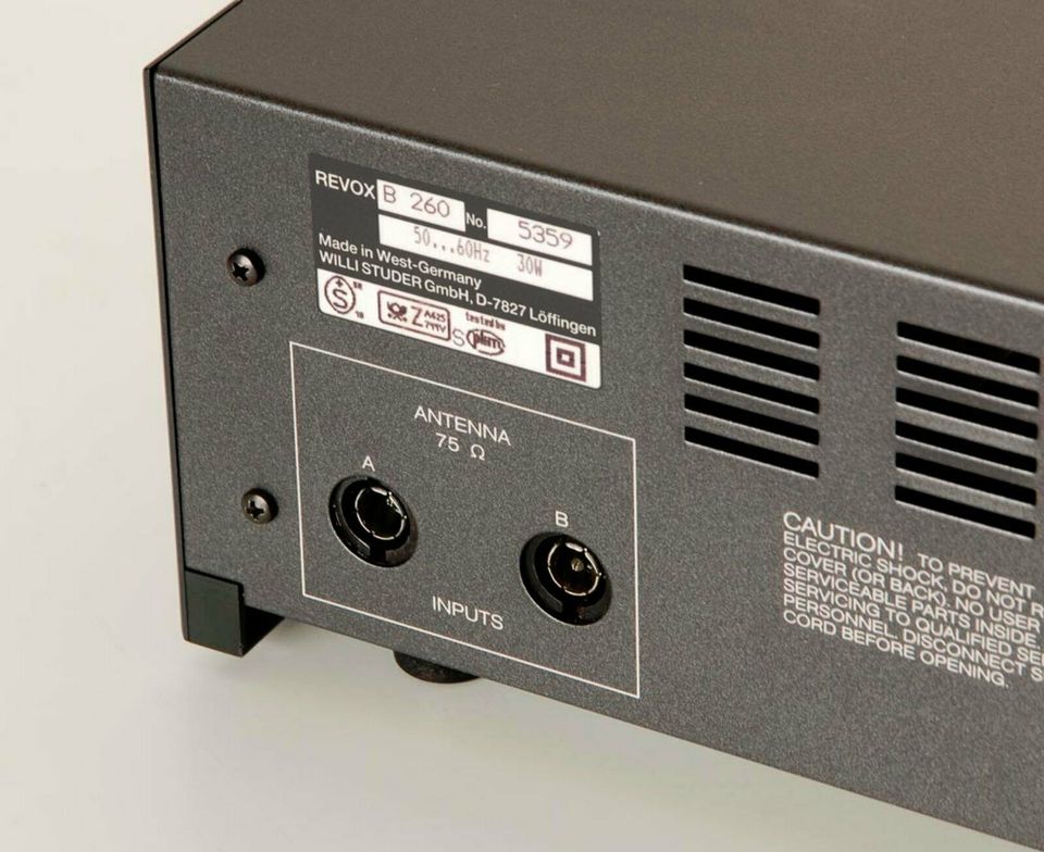 Revox B260 Tuner in Niederzissen