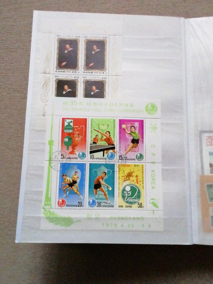 Verschiedene Briefmarken Blöcke in Amberg