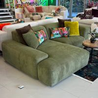 Ecksofa Loona - Feincord Green - 252x170 cm Nordrhein-Westfalen - Bocholt Vorschau