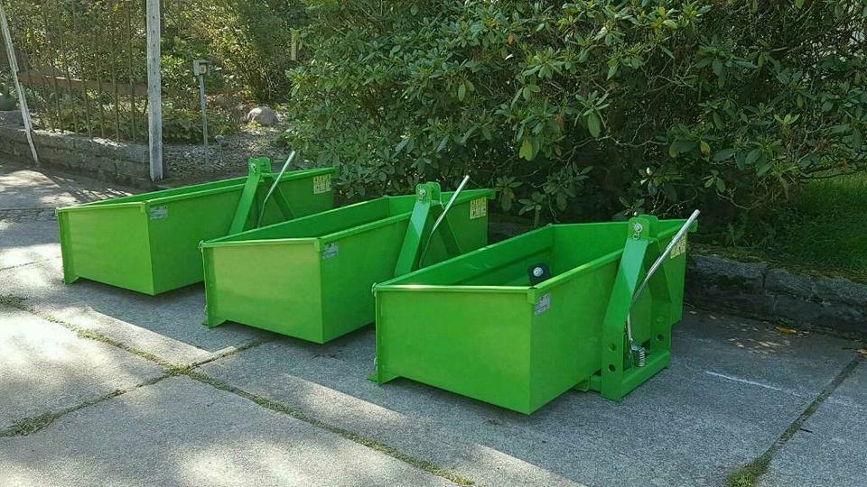 Heckmulde Heckcontainer Mulde 125cm kippbar Kleintraktor neu in Königsbrück