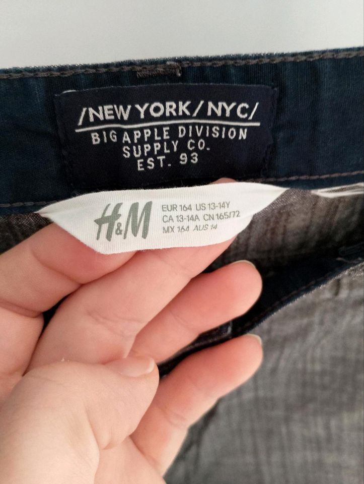 Hosen kurz Gr. 164 H&M C&A in Zossen-Waldstadt