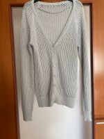 Strickjacke grau glitzer Größe 36/38 Ajour Muster Dortmund - Mitte Vorschau