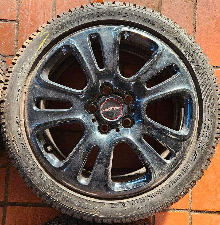 7mm Mini Cooper F55/57 Winterräder Winterreifen 17 Zoll in  Nordrhein-Westfalen - Meerbusch | Reifen & Felgen | eBay Kleinanzeigen ist  jetzt Kleinanzeigen