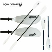 Aquadesign Drimm 2 Paddel Doppelpaddel Fiberglas Kajak teilbar Hessen - Raunheim Vorschau