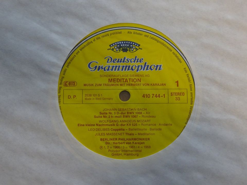 LP (Vinyl) - Deutsche Grammophon (Herbert von Karajan) (Klassik) in Neumarkt i.d.OPf.