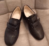Halbschuhe "Waldläufer" m. Klettverschluss Gr. 37 Weite K schwarz Sachsen - Heidenau Vorschau