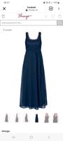 Abendkleid dunkelblau/Ballkleid/festliches Kleid/Sheego 44 Niedersachsen - Zetel Vorschau