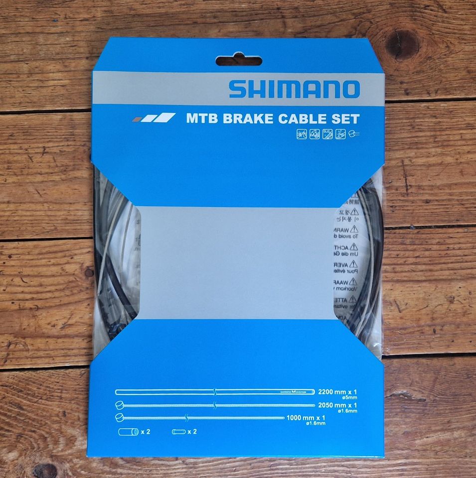 Shimano MTB Bremszug Set für Mountainbike, Trekkingrad etc. in Lörrach