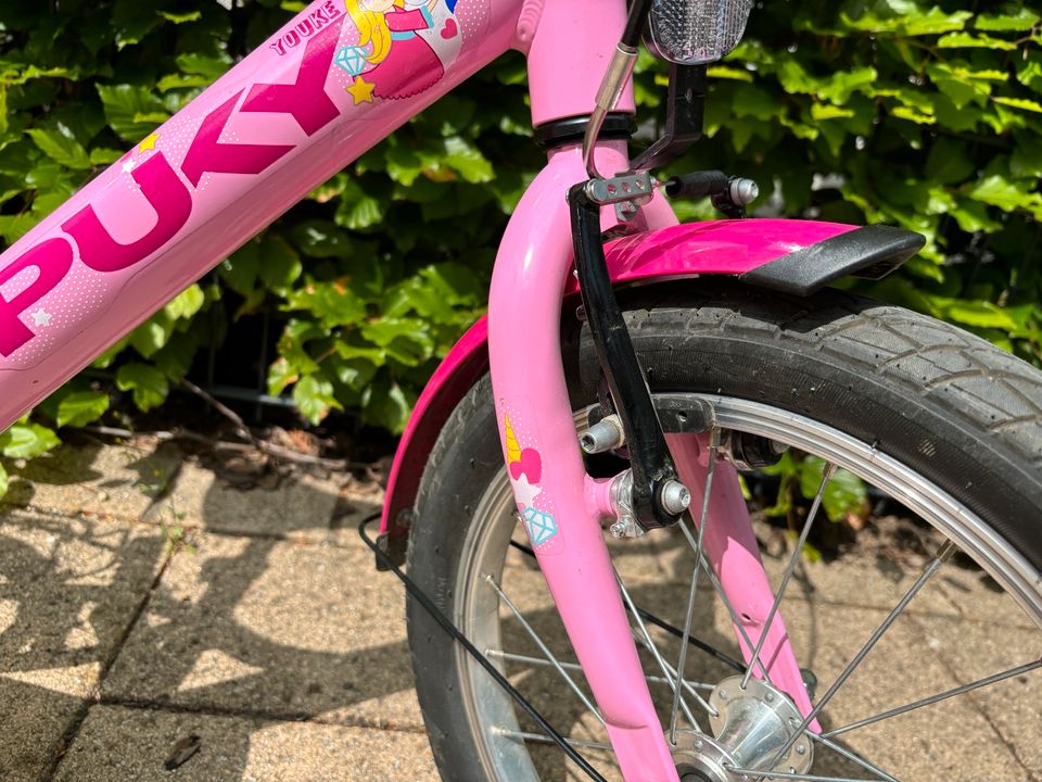 Puky Kinder-Fahrrad YOUKE 16 Zoll rosa in Stuttgart