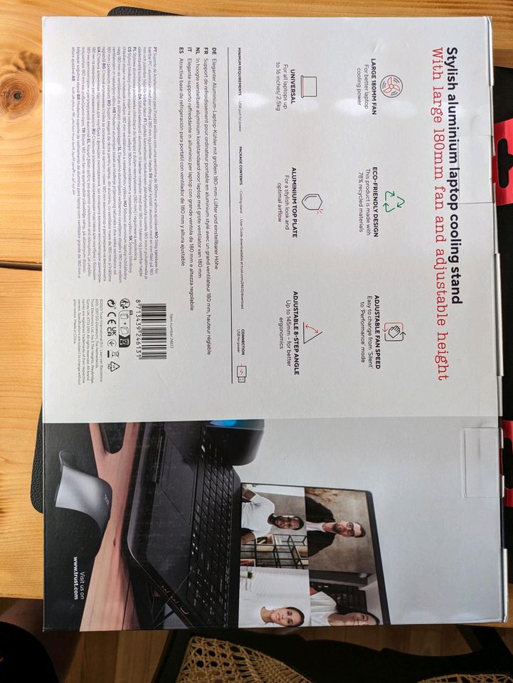 Trust Exto - Cooling Stand - 180mm - <16" Notebook in Bayreuth