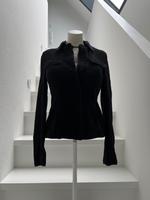 ❤ STRENESSE Puristischer Blazer 34 Cupro Gabriele Strehle schwarz Stuttgart - Degerloch Vorschau