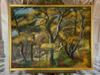 ÖLGEMÄLDE LANDSCHAFT BÄUME IM WALD GEMÄLDE VON D. LUCIANOVIC GROSSFORMAT 95x75cm - Versand kostenlos - Wir sind für Sie da lokal in 86830 Schwabmünchen oder online ARTHOME24 Bayern - Schwabmünchen Vorschau