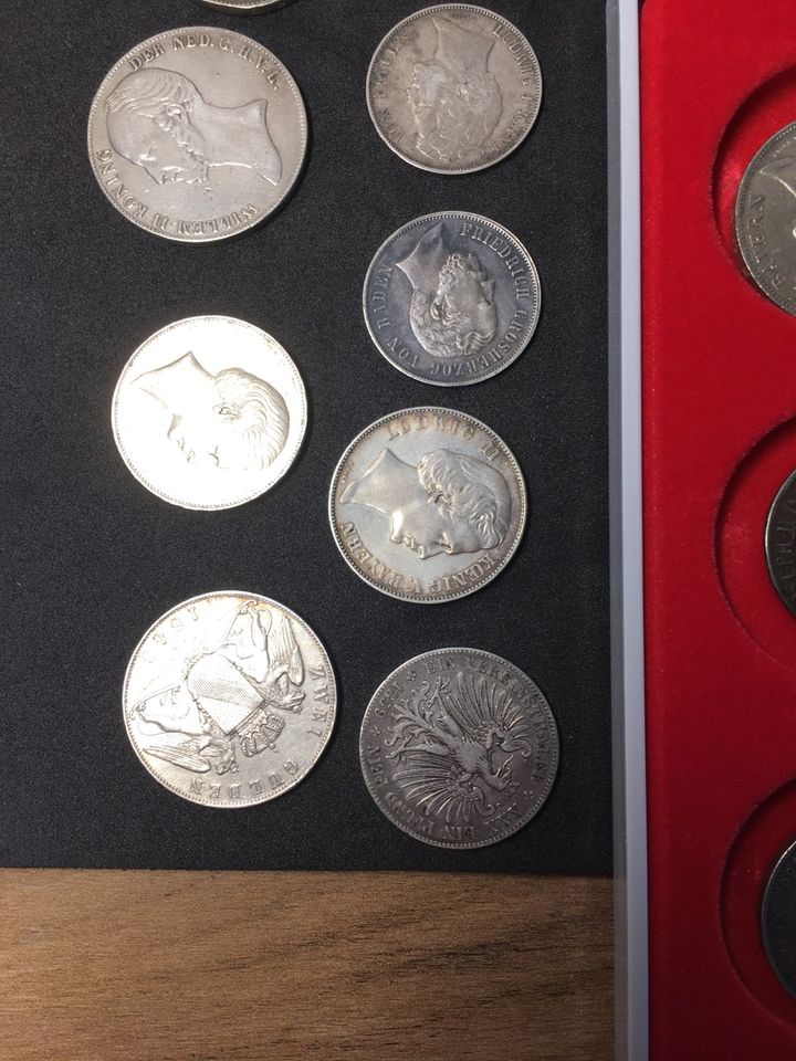 Silber Münzen Thaler und Gulden in Weil am Rhein