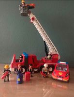Playmobil Feuerwehrauto mit Drehleiter + Feuerwehrauto 9235 Bayern - Augsburg Vorschau