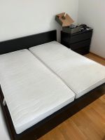 2x 90x200 H3 Matratzen mit IKEA Bett München - Trudering-Riem Vorschau