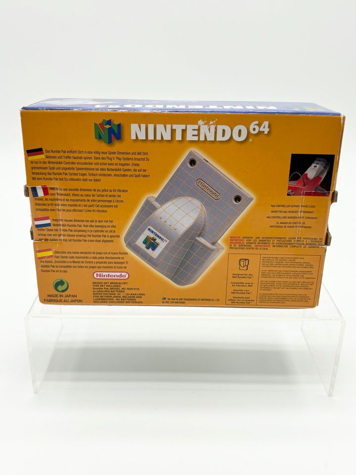 Nintendo 64 N64 OVP Zubehör Rumble Pak WIE NEU in Filderstadt