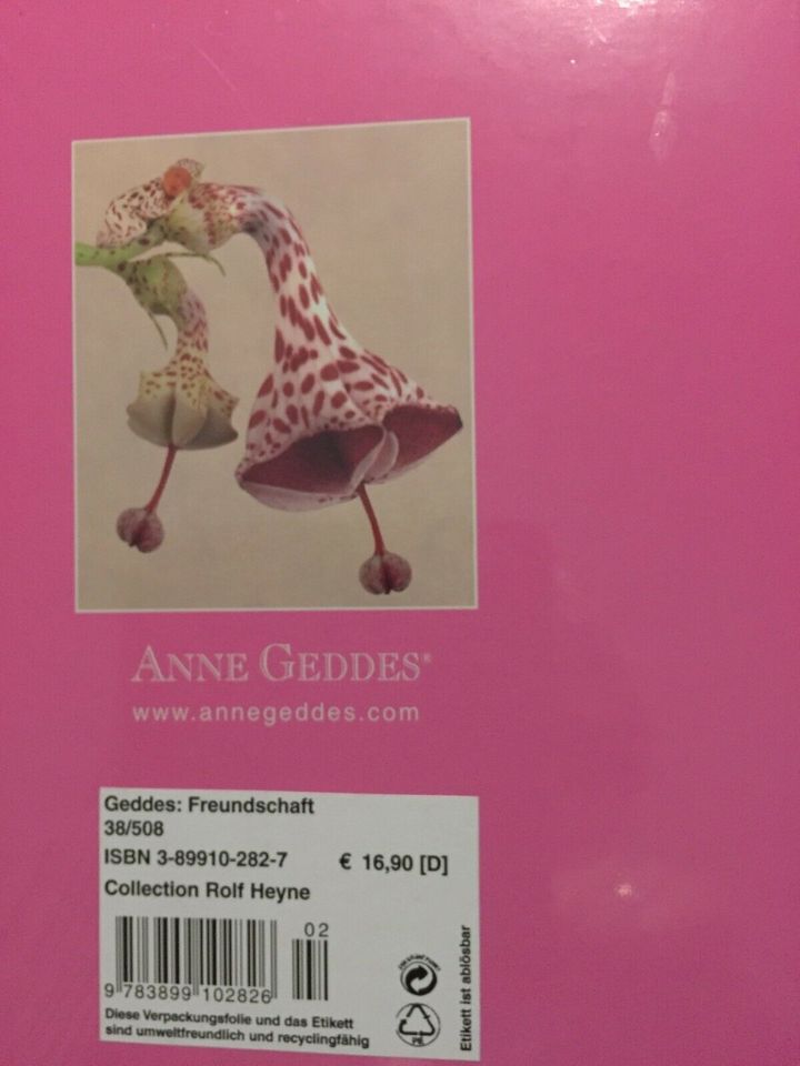 Anne Geddes Buch Freundschaft Freunde Poesie neu 2x Heyne in Sanitz