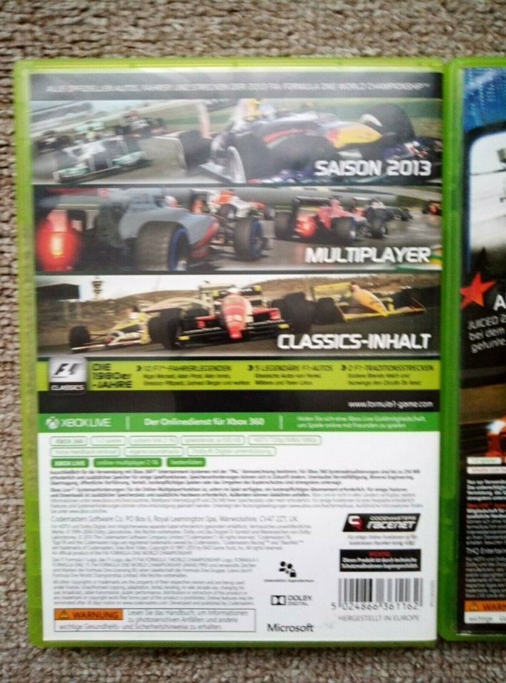 XBOX 360  Formula1 2013, Fahrzeugrennen, Autorennen in Berlin