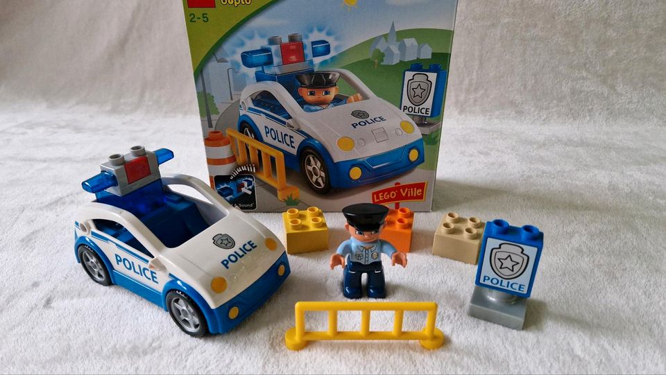 Lego Duplo 4963 Polizeiauto wie NEU Auto Polizei in Rangsdorf