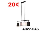 BRILONER Hängeleuchte an Schnur SHADES 4xE27/40W/230V Hängelampe Pendellampe Pendelleuchte Lampe Leuchte Deckenlampe Deckenleuchte Wandlampe Wandleuchte4027-045 NEU Bielefeld - Bielefeld (Innenstadt) Vorschau