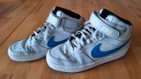 Coole NIKE Freizeitturnschuhe (Knöchel-) Gr. 39 weiß/blau Bayern - Forchheim Vorschau