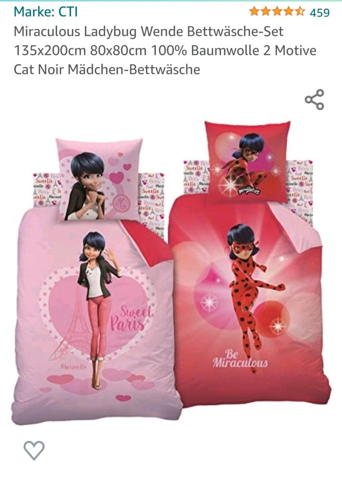 Miraculous Ladybug Wendebettwäsche in Dörpen