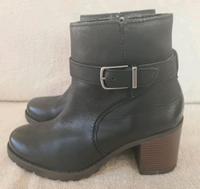 CLARKS ECHTLEDER DAMEN STIEFELETTE SCHWARZ GR.37 (4) - NEU Bayern - Schweinfurt Vorschau