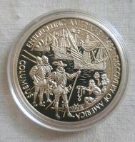 Münze Medaille Die Entdeckung Amerikas, PP in Kapsel Baden-Württemberg - Eggenstein-Leopoldshafen Vorschau
