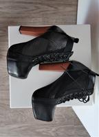 Schnürpumps High Heels Plattform Boots mit Absatz Gr. 39 Netz Dortmund - Mitte Vorschau