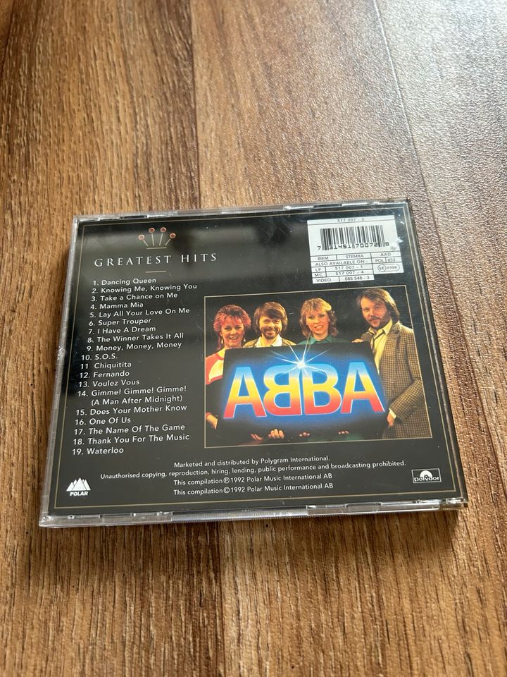 ABBA Gold CD - Greatest Hits in Hamburg
