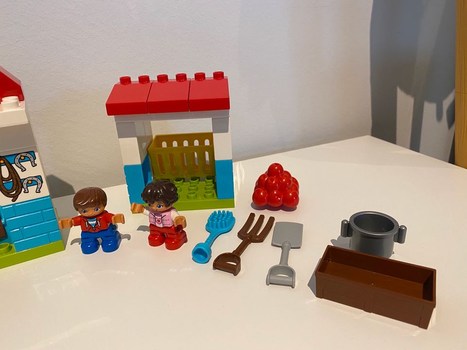 Lego Duplo 10868 Pferdestall - vollständig in Würselen