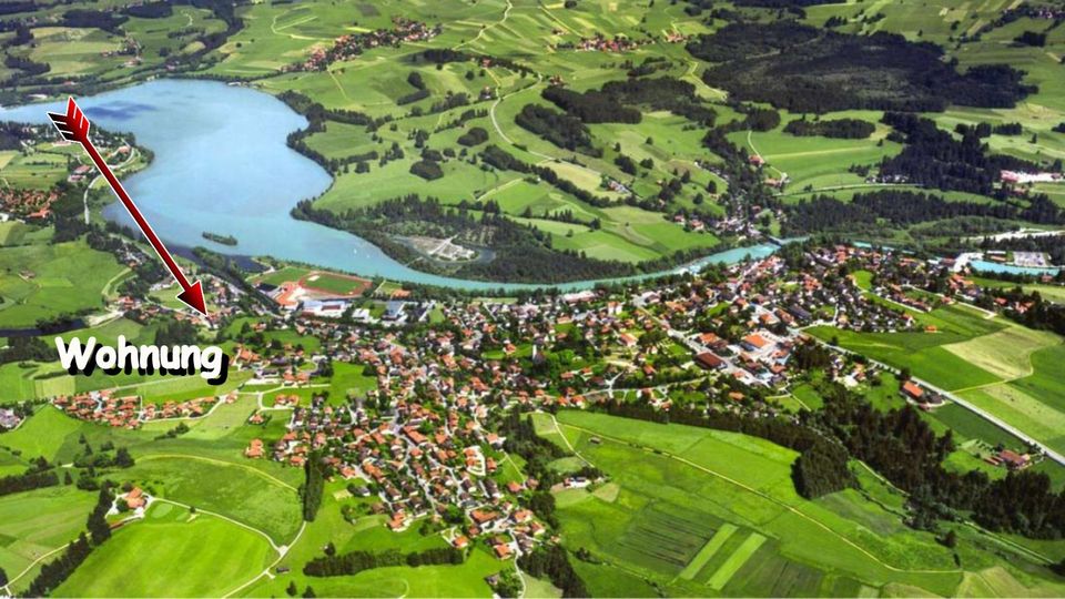 Ferienwohnung  Allgäu Lechbruck Apartment  Zimmer  Ostallgäu in Lechbruck