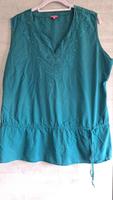 Wissmach:Ärmellose Bluse mit Stickerei, Gr. XXL,Fb. petrol Nordrhein-Westfalen - Menden Vorschau