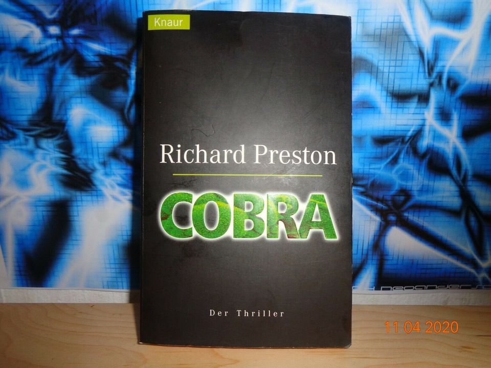 Cobra Richard Preston Thriller in Kiel