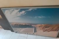 Bild Leinwand Strand mit Alu Rahmen 1,40x1,00m Rheinland-Pfalz - Edesheim (Pfalz) Vorschau