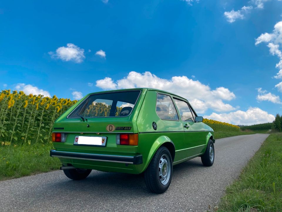 VW Golf1 GLS Automatik Chromstossstangen Tittentacho in Lörrach