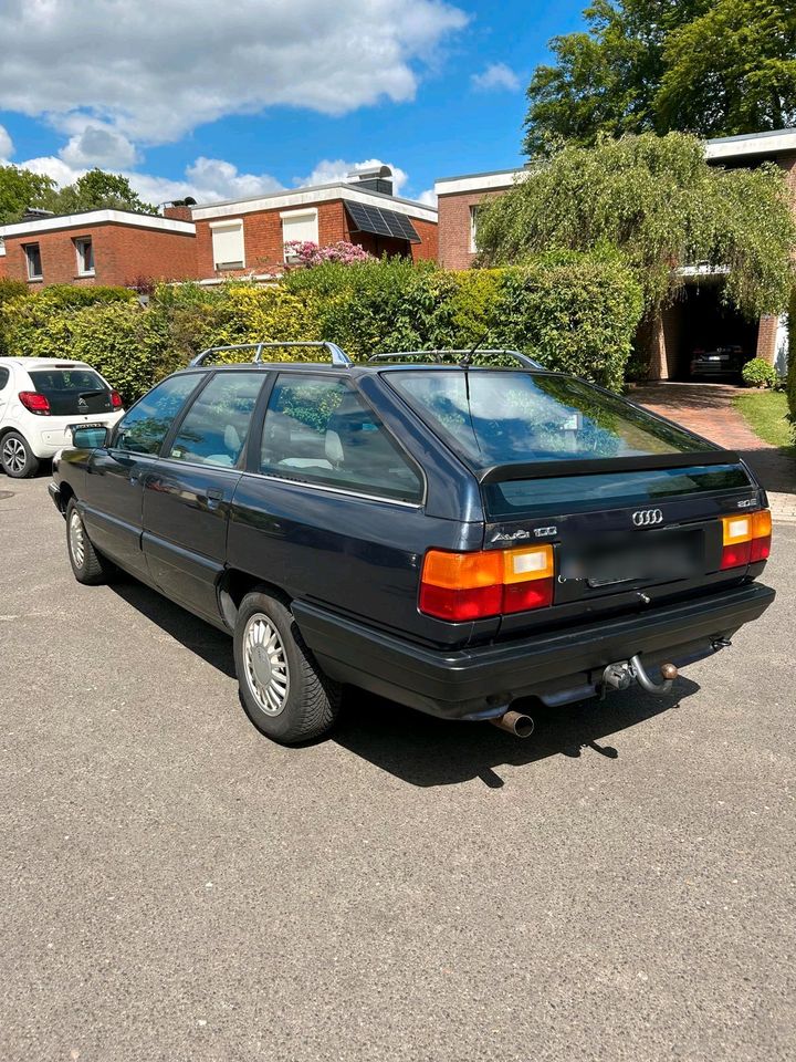 Audi 100 C3 Avant 2.0E 5 Zyl TÜV NEU H-Zul. AHZ Schiebe. ALU in Henstedt-Ulzburg