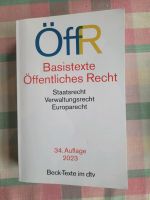 Basistexte Öffentliches Recht Beck Texte 34. Auflage Hannover - Döhren-Wülfel Vorschau