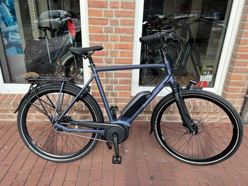 E-Bike Elektro Fahrrad Herrenrad Batavus Bosch Mittelmotor Neu in Goch