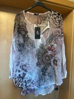 Pink Cherry Tunika Bluse Crash Optik Weiß Lila 40 42 Neu Nordrhein-Westfalen - Minden Vorschau