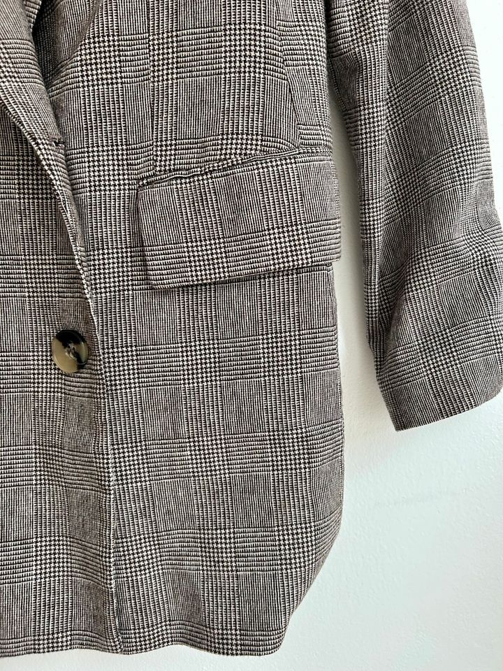 Tolle graubraune Jacke Blazer Weste von Zara in Gr. XS in München