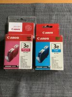 Canon Tintenpatronen BCI- 3e  Magenta und BCI- 3e Cyan Hessen - Pfungstadt Vorschau